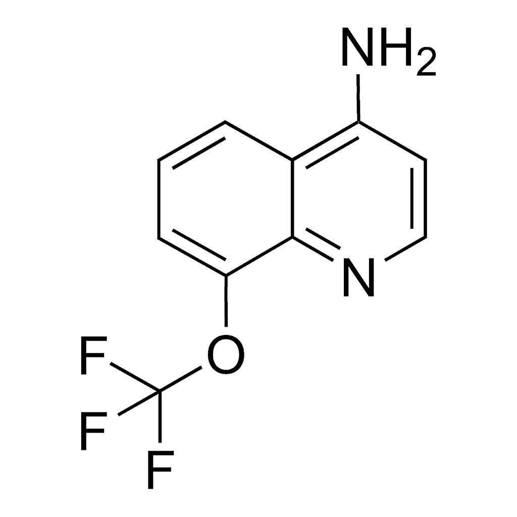 Merck 4-Amino-8-trifluoromethoxyquinoline