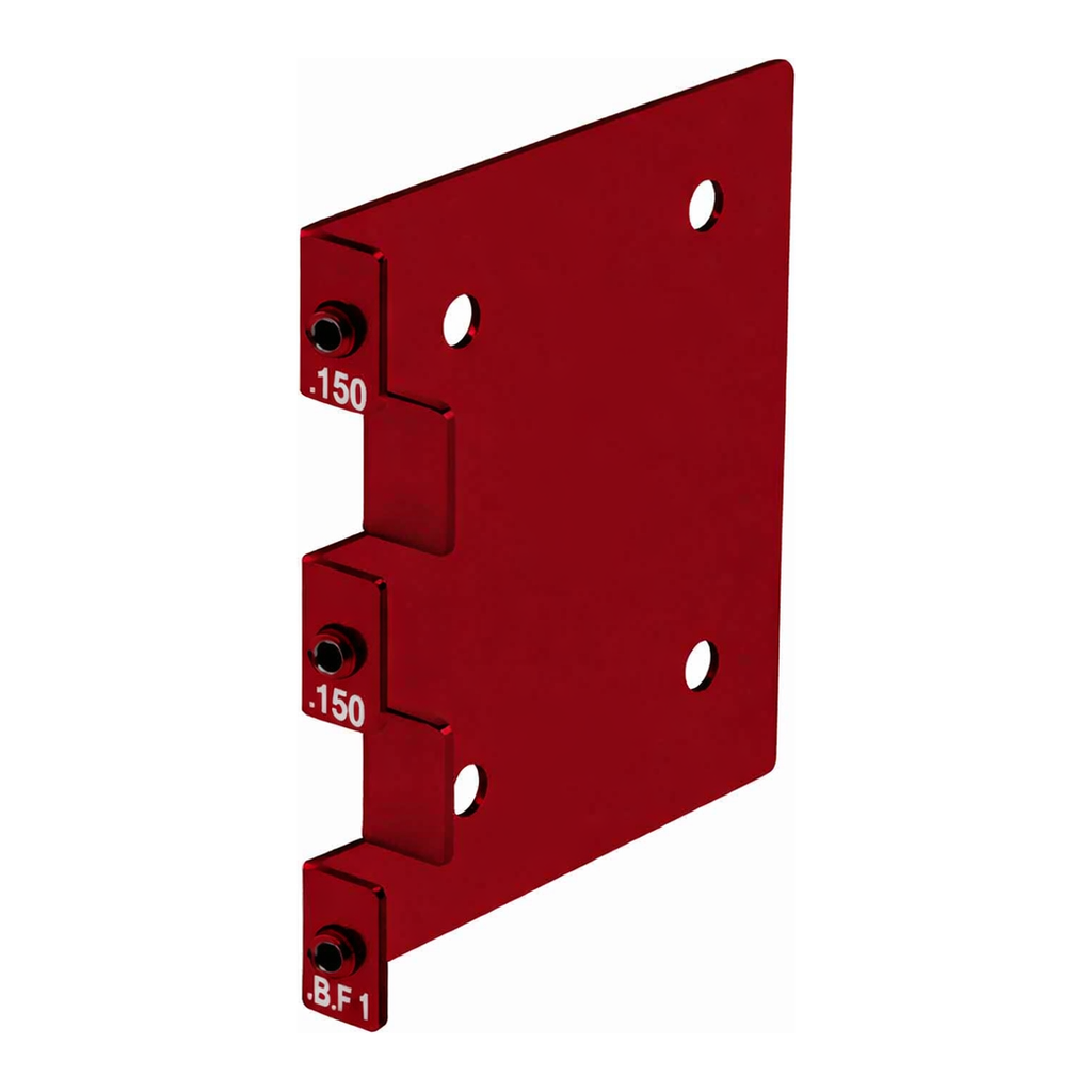 Brady Extra Bracket For BradyGlo Sign, Red