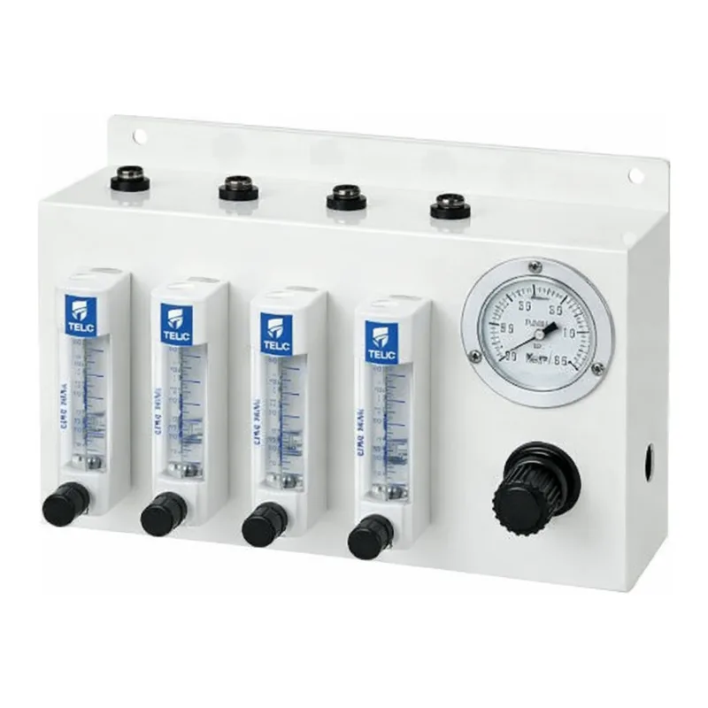 AS ONE Regulator With Flowmeter 4-Row Type FMC-2