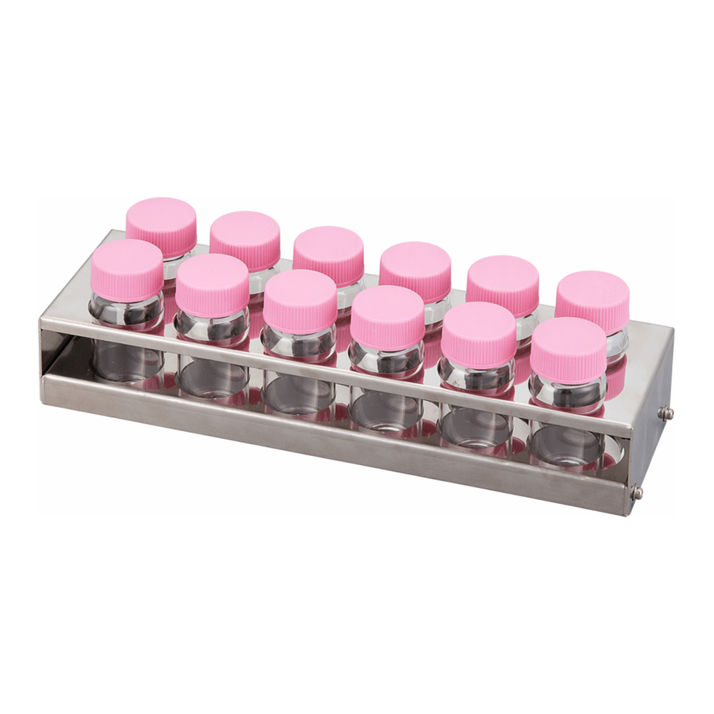 AS ONE Shaking Incubator Rack F 30 mL Vial Bottle x For 12 pieces