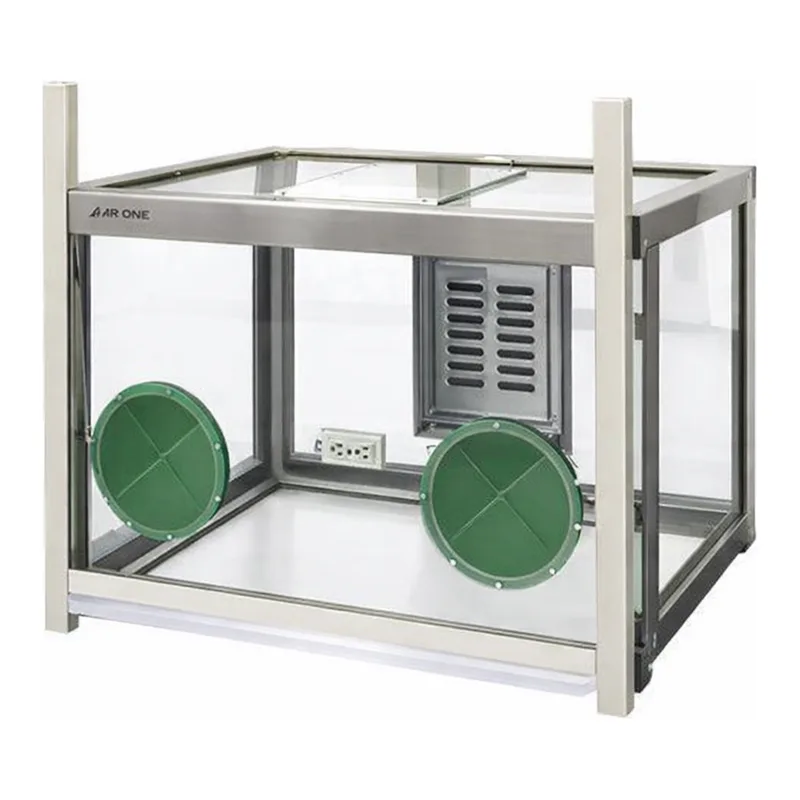 AS ONE Fume Hood for Measuring Powder (With Hand Window) FKD-600ADWC
