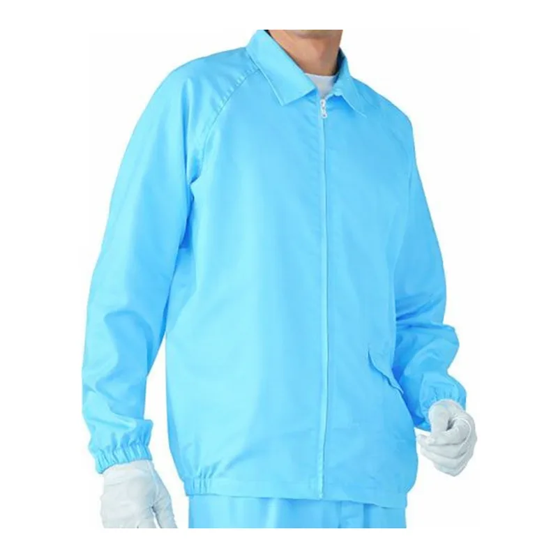 AS ONE Dust-Free Garment AS 203 C (Unisex Jacket) Blue 4 Land others