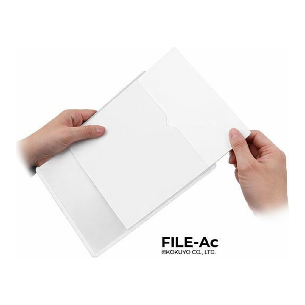 OFFICENEX 문화 포켓 클립보드(A4/투명/F918-7)