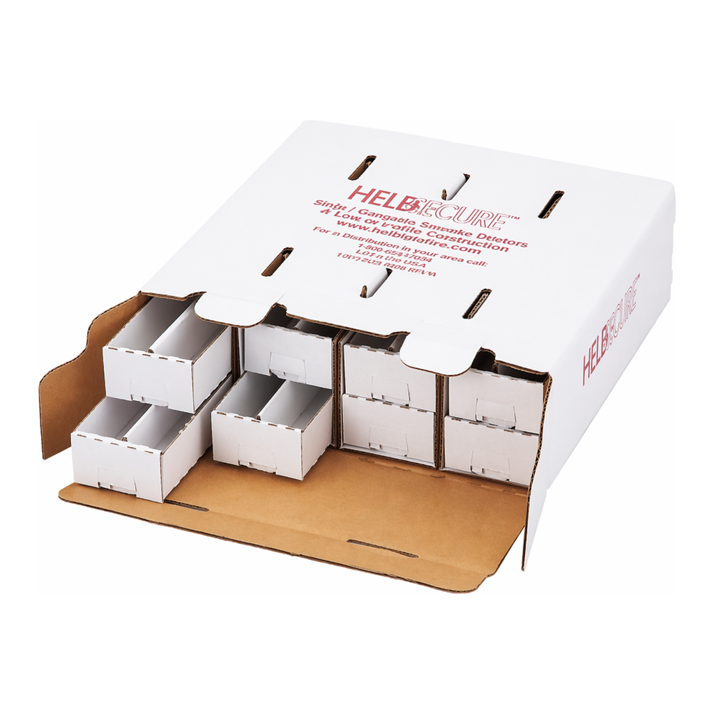 AS ONE Assembly Type Cassette Storage Case 10 Pack　HS-CAS10