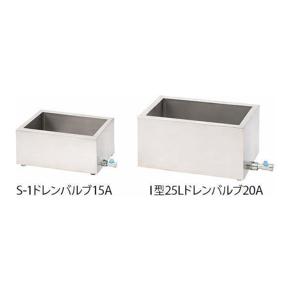AS ONE Stainless Steel water tank square shape with Drain Valve 20 A Insulated Type I 25 Land others