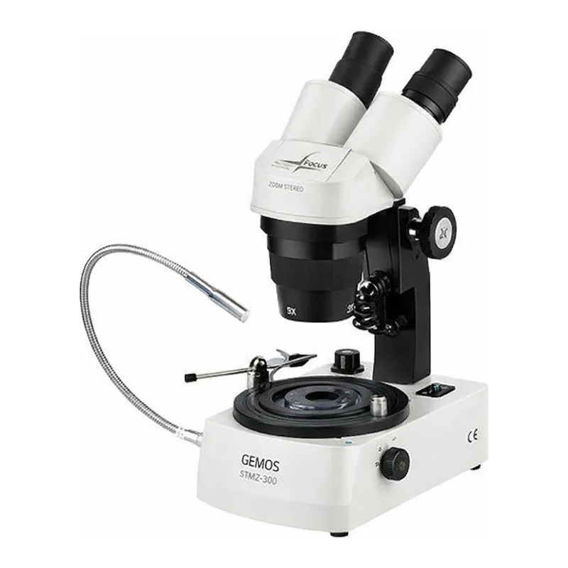 AS ONE Mineral observation microscope 10 x, 30 x PRESIO 1030 LED
