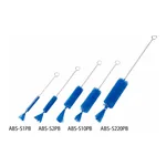 AS ONE Syringe Wash Brush (PBT Hair) Blue 160 x 50 x φ7 mmand others