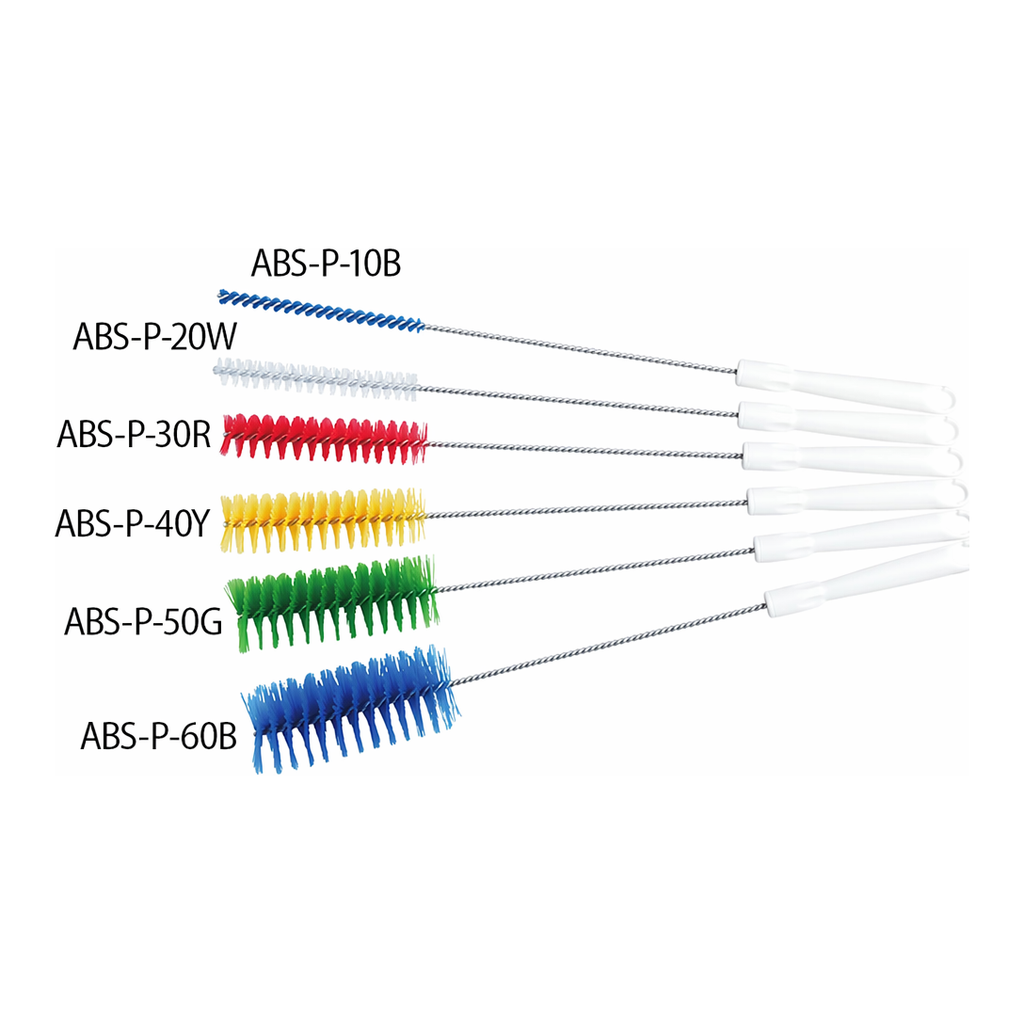 AS ONE Pipe Cleaner (PBT Hair) 500 x 135 x φ 10 mm Whiteand others
