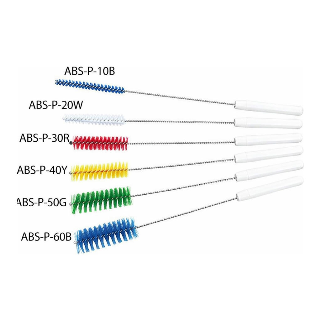 AS ONE Pipe Cleaner (PBT Hair) 500 x 135 x φ 30 mm Whiteand others