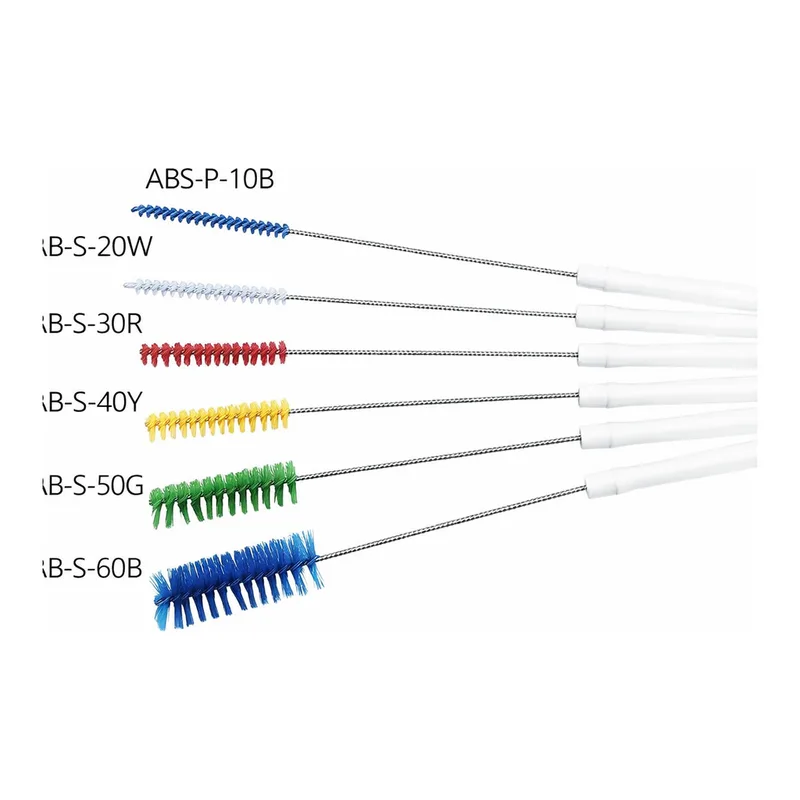 AS ONE Pipe Cleaner (PBT Hair) 500 x 135 x φ 60 mm Whiteand others