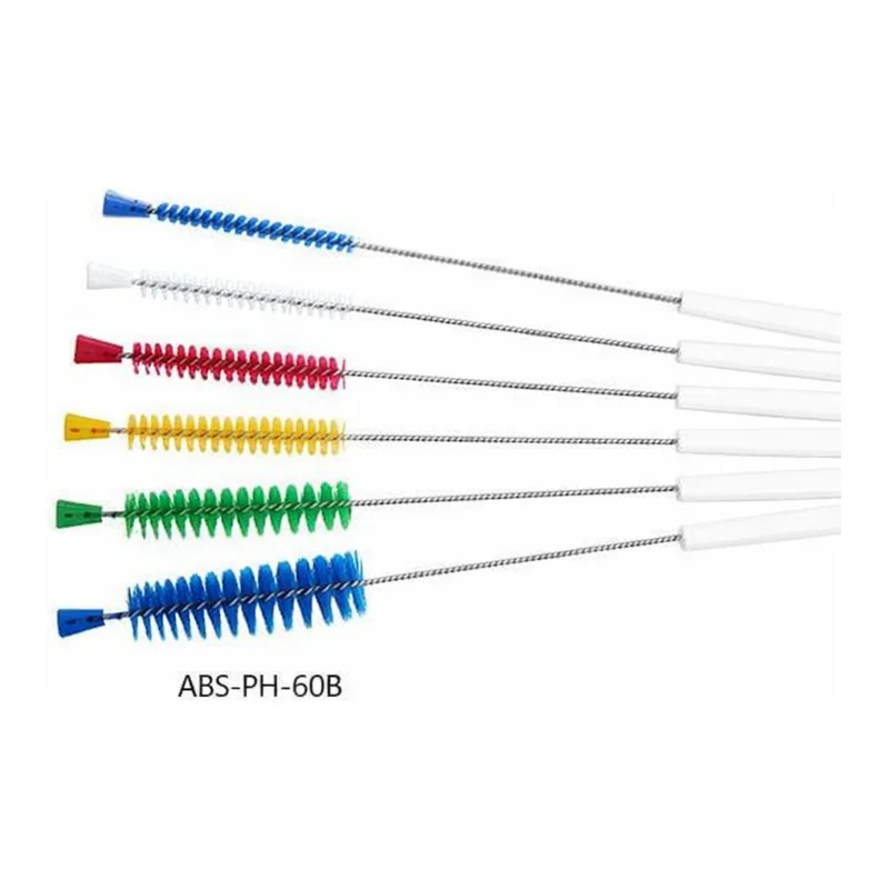 AS ONE Pipe Cleaner with Hole (PBT Hair) 500 x 135 x φ 10 mm Whiteand others