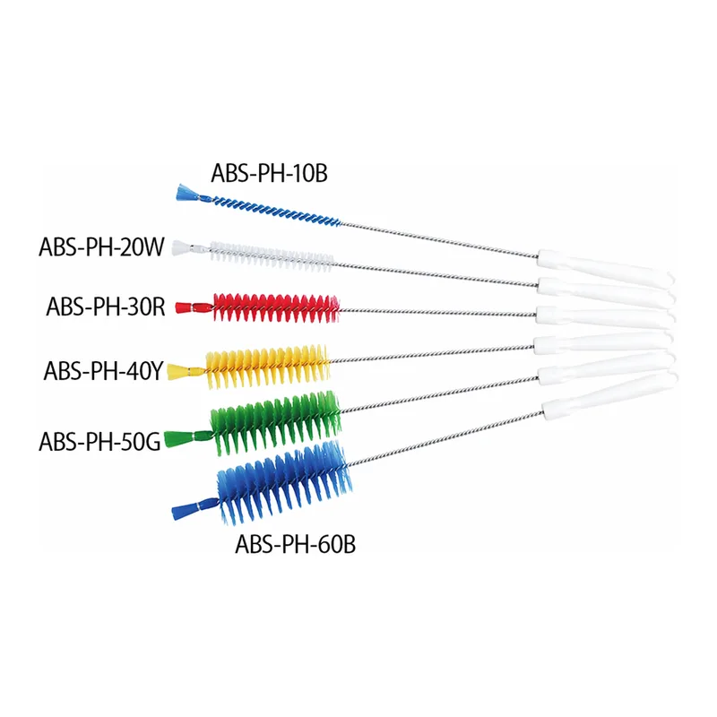 AS ONE Pipe Cleaner with Hole (PBT Hair) 500 x 135 x φ 20 mm Whiteand others