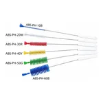 AS ONE Pipe Cleaner with Hole (PBT Hair) 500 x 135 x φ 60 mm Whiteand others