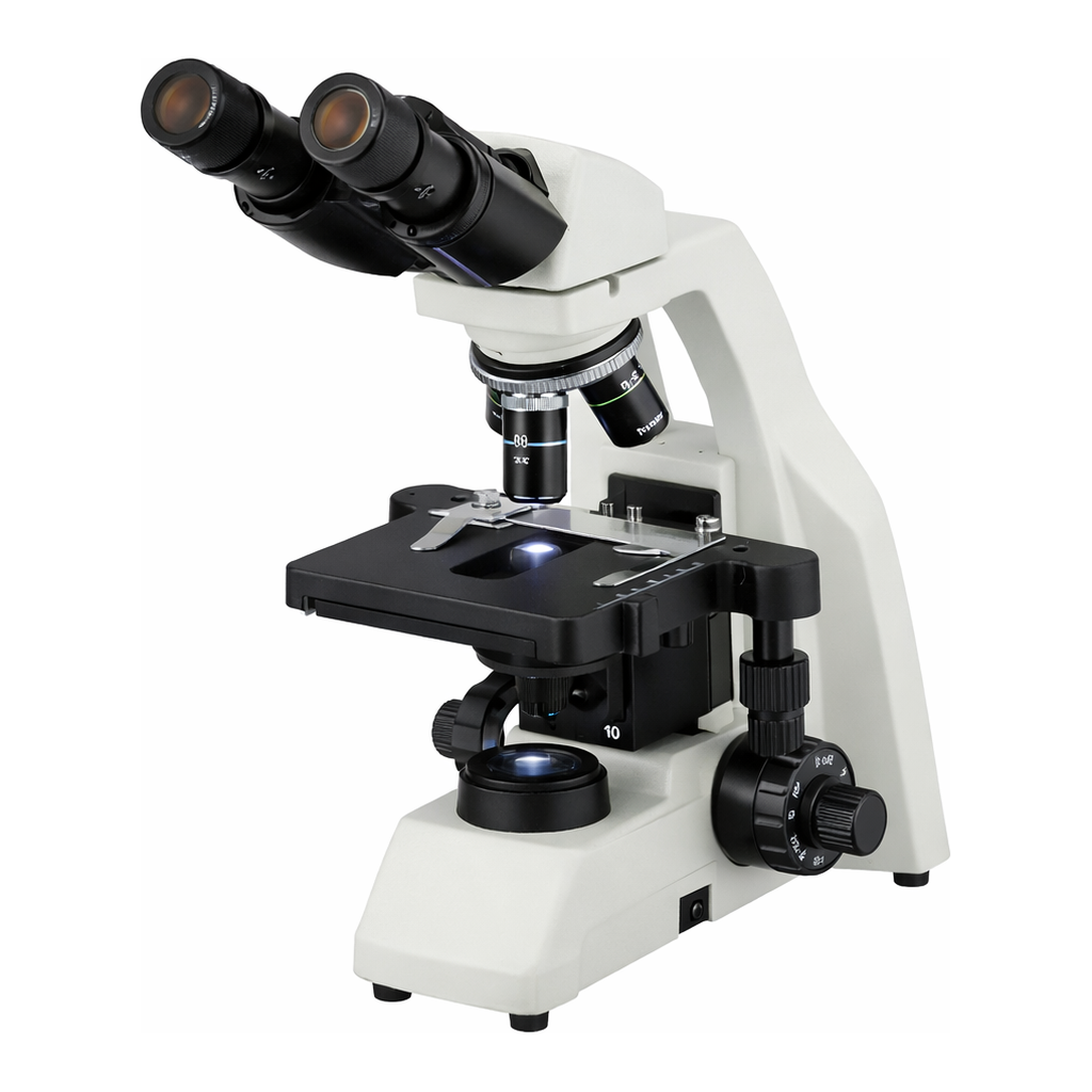 AS ONE Biological Microscope (semi-plano lens) 40 to 1800 x Binocularand others