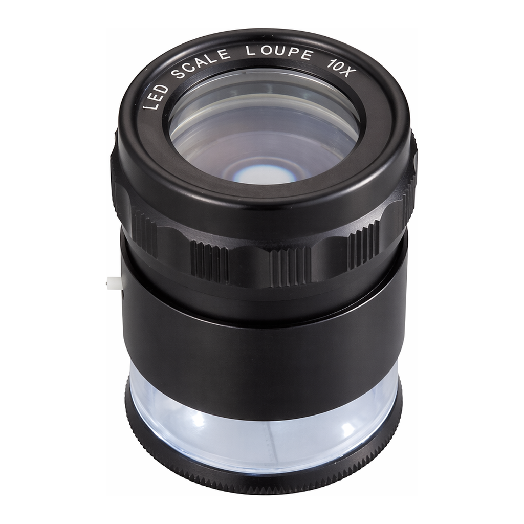 AS ONE Scale Loupe with LED Light 10 x　MG7174