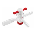 AS ONE Three-Way Cock PTFE Type 15/25and others