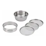 AS ONE Stainless Sieve Set (Frame, Net, Receiver Set)