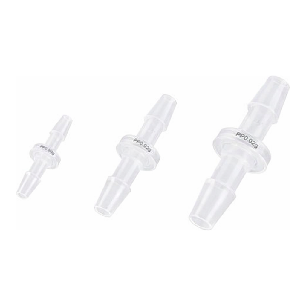 AS ONE Tube Connector (For Soft Tubes) Type I Same Diameter ID 1.0 -1.6and others