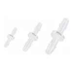 AS ONE Tube Connector (For Soft Tubes) Type I Same Diameter ID 1.0 -1.6and others