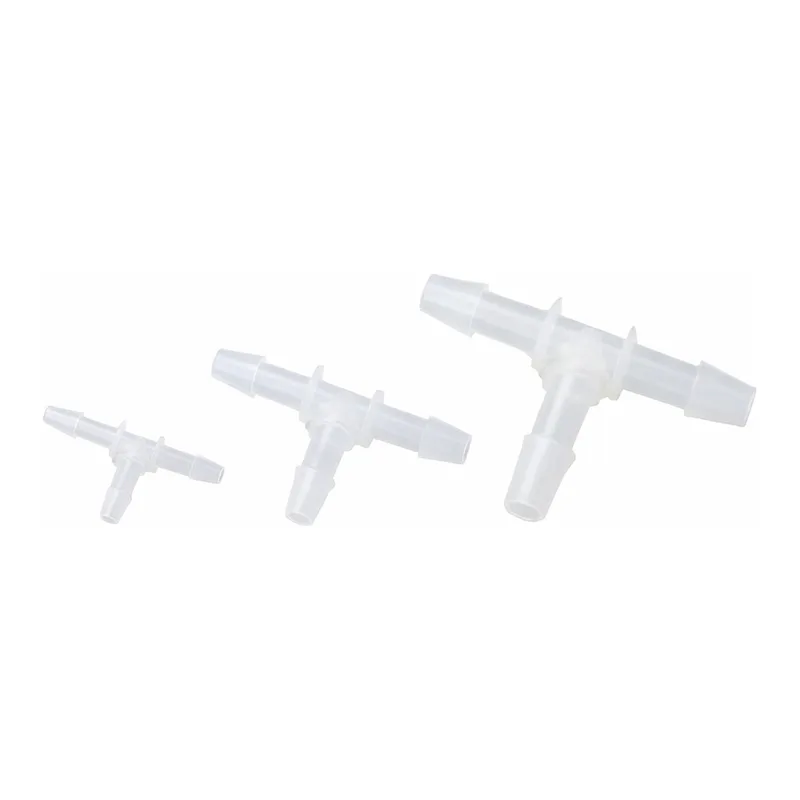 AS ONE Tube Connector (For Soft Tubes) T Type Same Diameter ID 0.8 -1.5and others