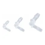 AS ONE Tube Connector (For Soft Tubes) L Type Same Diameter ID 0.8 -1.5and others