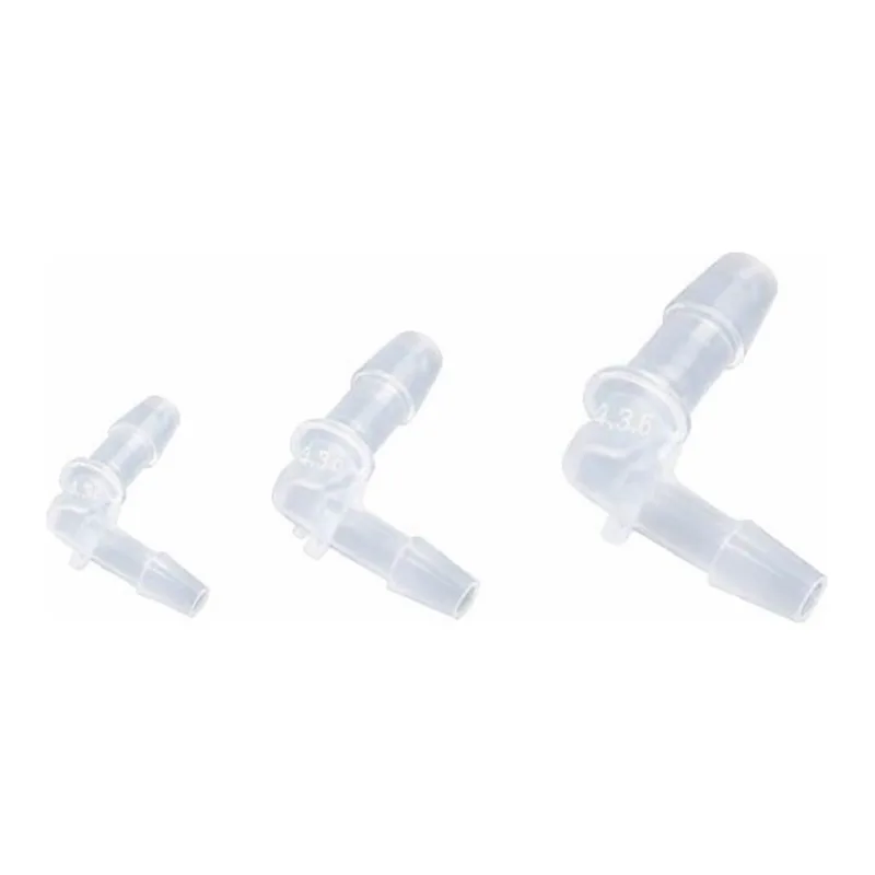 AS ONE Tube Connector (For Soft Tubes) L Type Same Diameter ID 0.8 -1.5and others