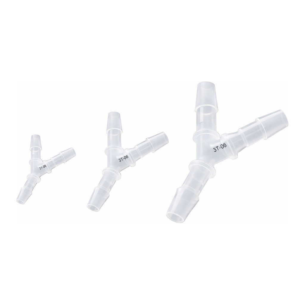 AS ONE Tube Connector (For Soft Tubes) Y-Type Same Diameter ID 0.8 -1.5and others