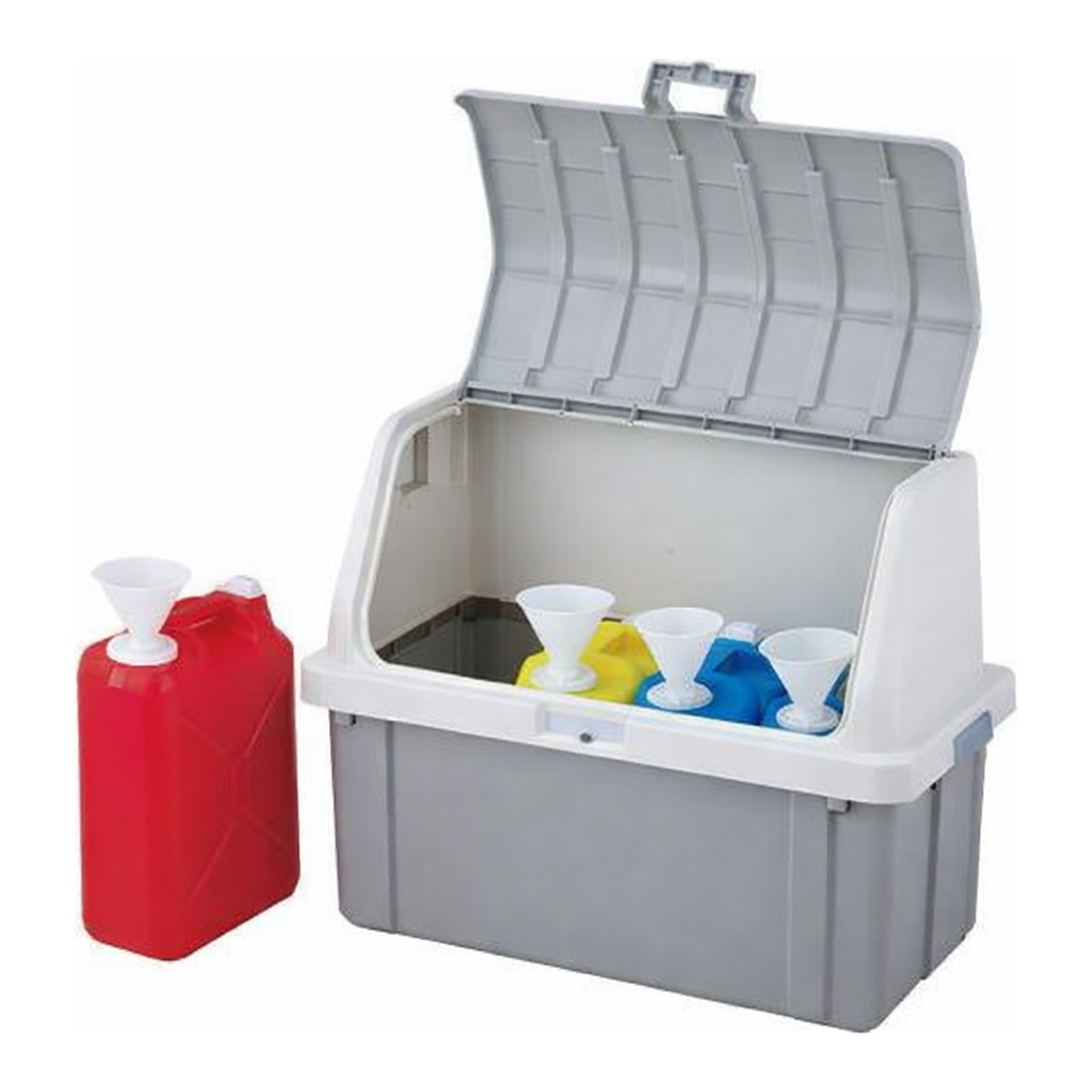 AS ONE recovery of waste liquid Container Storage Box　AP04