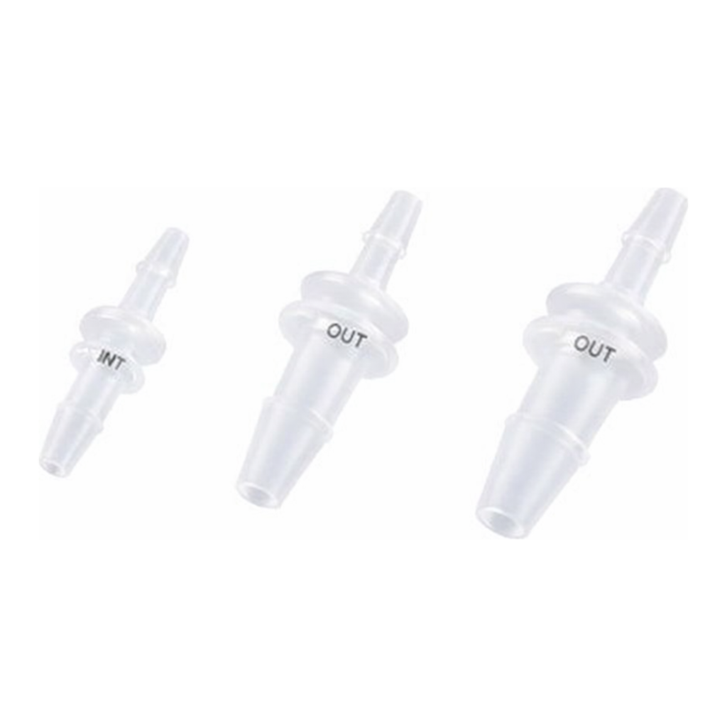 AS ONE Laboran Tube Connector (For Soft Tubes) Type I Different Diameter ID (1.0 -1.6) x (1.6 -2.4)and others