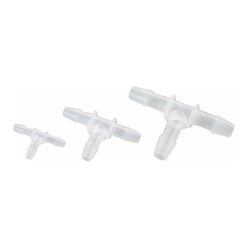 AS ONE Laboran Tube Connector (For Soft Tubes) T Type Same Diameter ID 0.8 -1.5and others