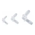 AS ONE Laboran Tube Connector (For Soft Tubes) L Type Same Diameter ID 0.8 -1.5and others