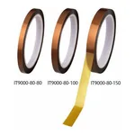 AS ONE Polyimide Tape (80 μm Type) 8 mm x 33 mand others