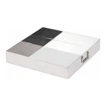 AS ONE Stainless Steel Large Tray (With Pattern Handle) 550 x 550 x 50 mmand others