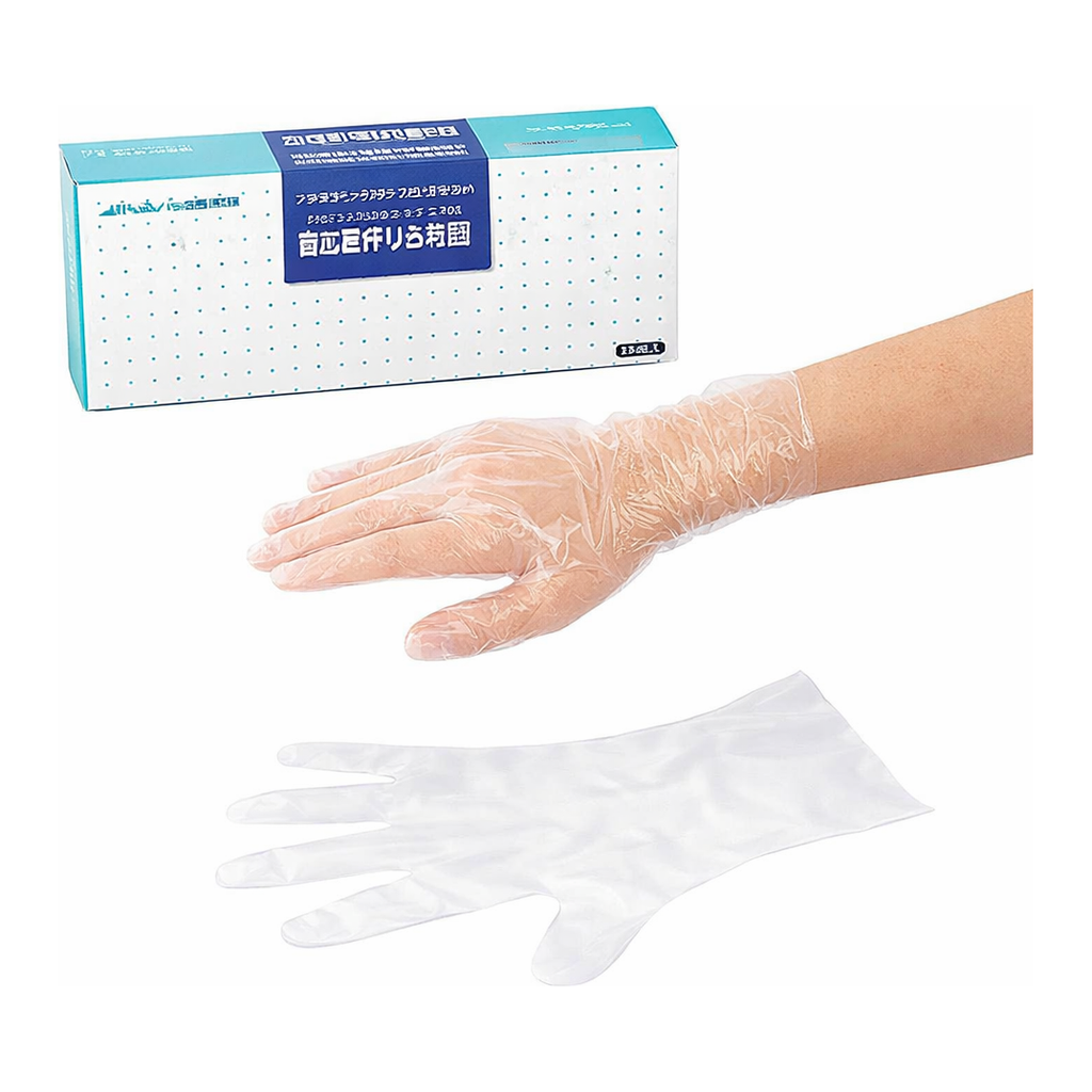 AS ONE Navifit Glove PE Inner Emboss Processing 100 Pcsand others