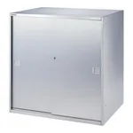 AS ONE Stainless Steel Storage Stainless Steel Double Sliding Door SS-09SD650