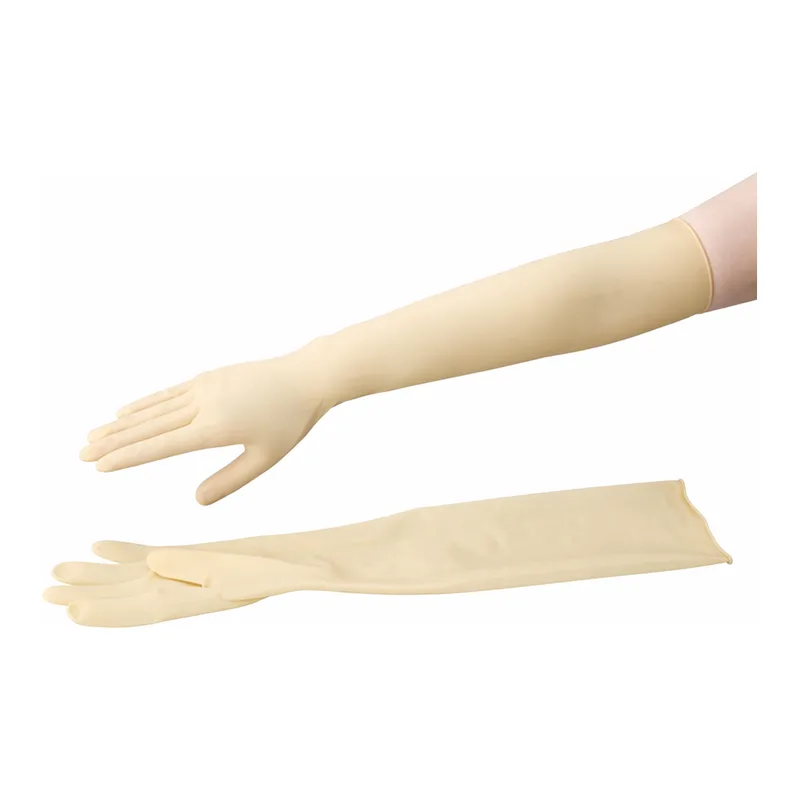 AS ONE Latex Long Gloves Powder Free 25 Pairsand others