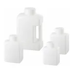 AS ONE Square Bottle White 125mLand others