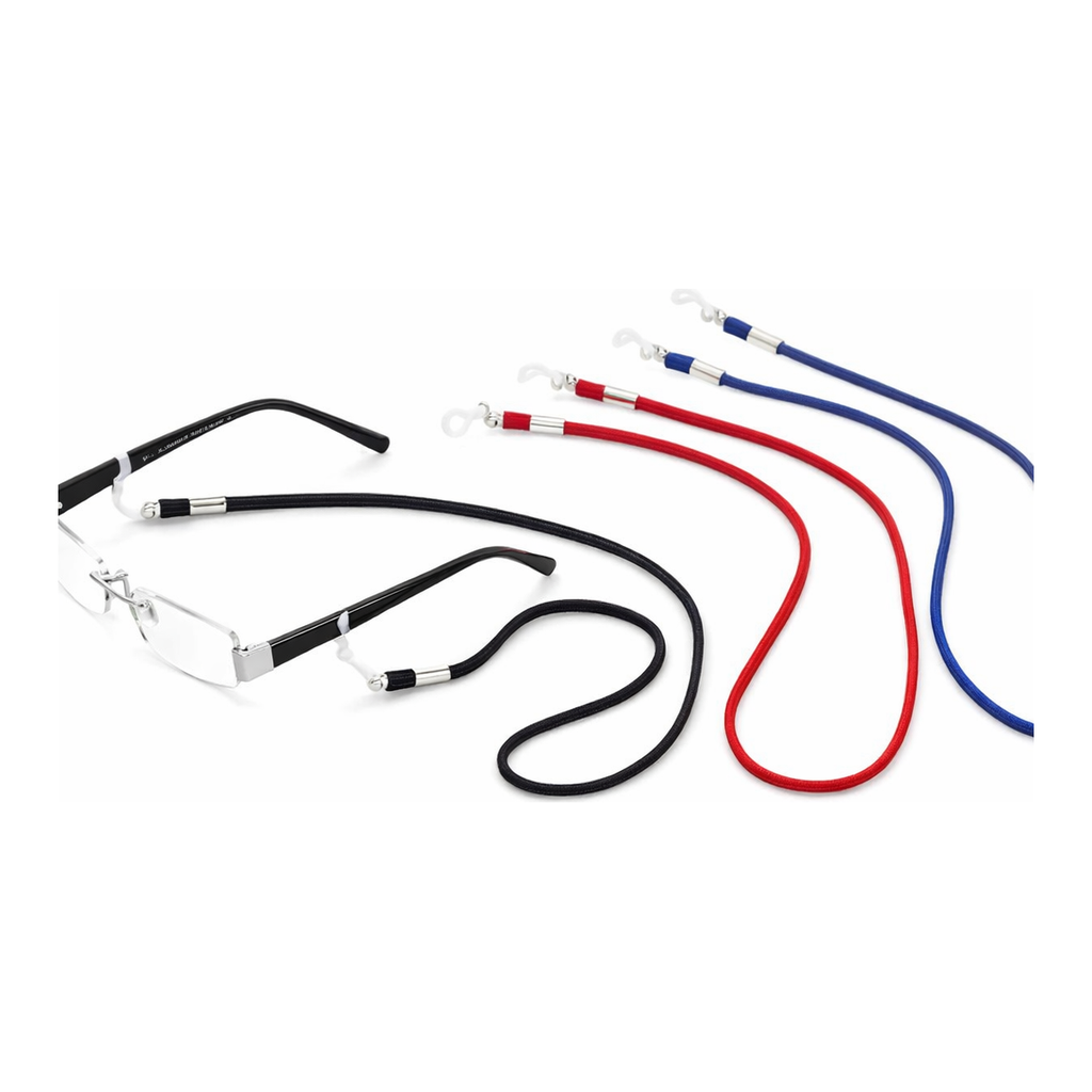 AS ONE Glasses Strap (For Protective Eyewear) Black Red Blue Set　5