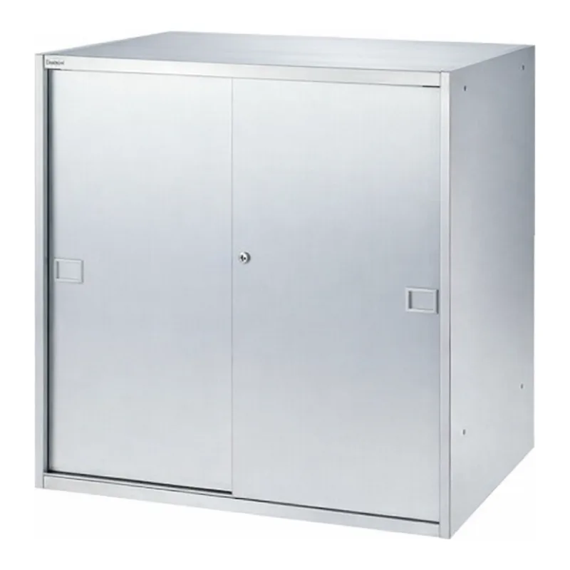 AS ONE Reagent Storage Cabinet SUS, 스테인리스 시약장, 미닫이형