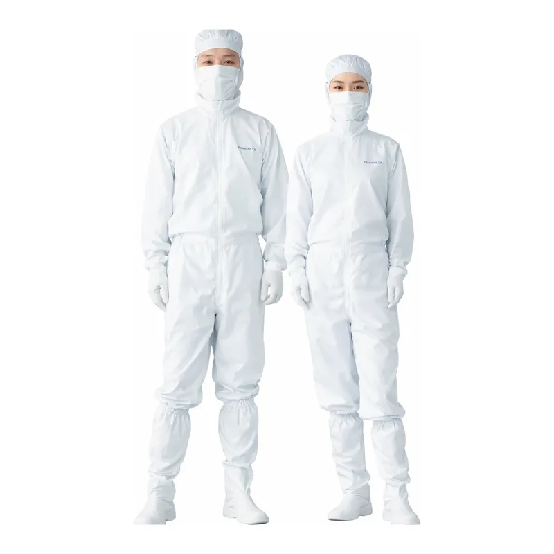AS ONE ESD Countermeasure Coverall (White), ESD 대책 이음복(흰색)