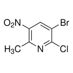 Merck 3-Bromo-2-chloro-6-methyl-5-nitropyridine