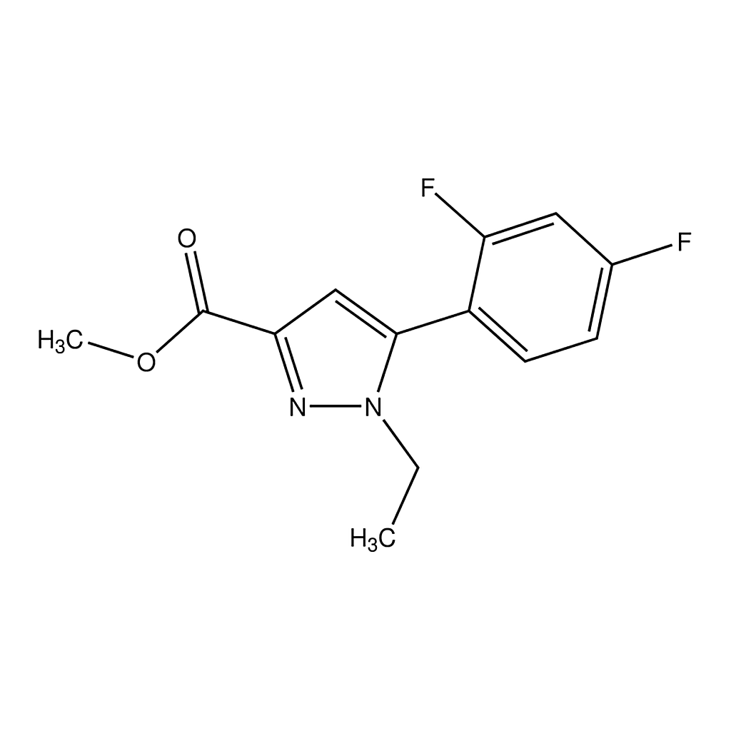Merck Methyl 1-ethyl-5-(2,4-difluorophenyl)-1H-pyrazole-3-carboxylate