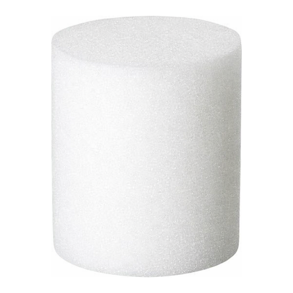 Restek PUFs, Large PUF plug, unwashed, 6cm OD x 7.6cm L, 10-pk