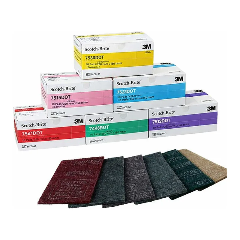 AS ONE Scotch-Brite Industrial Pad (with Perforated Line), 스카치브라이트 공업용 패드(절취선 있음)