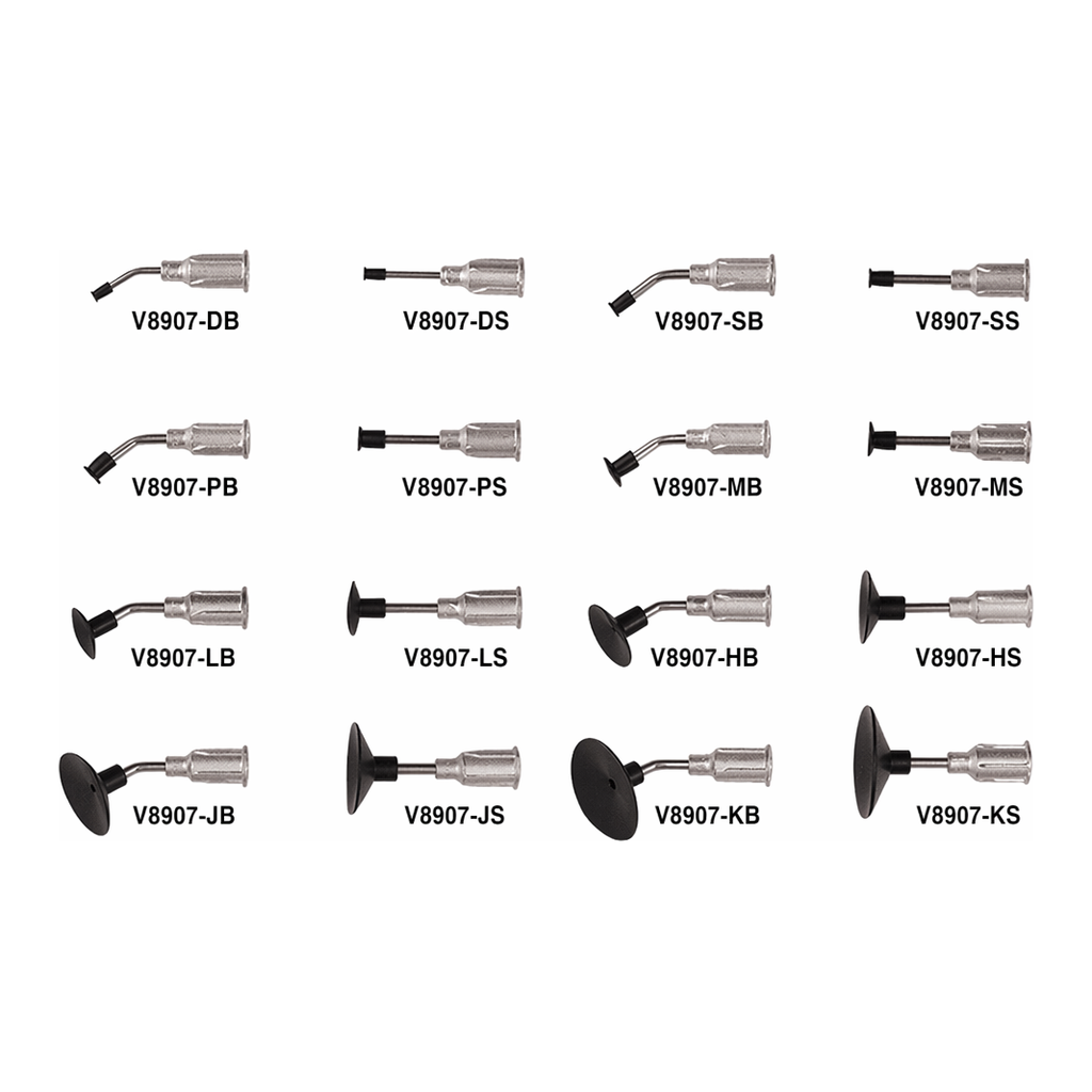 SIPEL 진공핀셋용 교환팁 1/2` PROBE/굽은타입 Tweezer