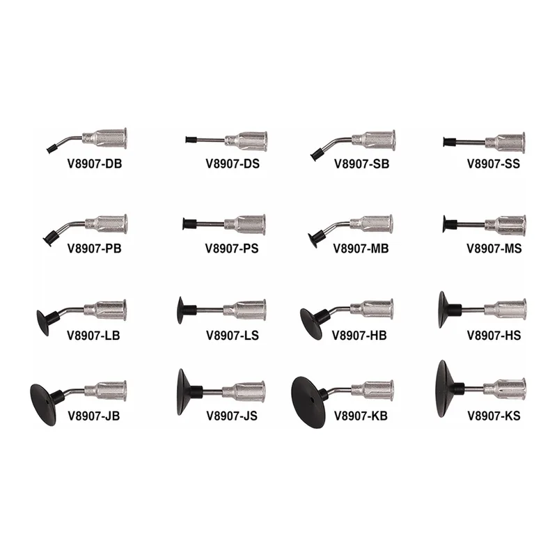 SIPEL 진공핀셋용 교환팁 1/2` PROBE/굽은타입 Tweezer