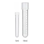 Daihan Science Biofil 14㎖ PP/PS Culture Tube, Round Bottom, with Moulded Graduation·Dual-posit