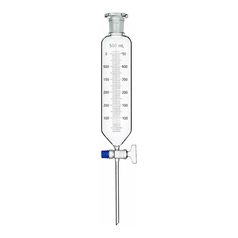 AS ONE Cylindrical Separatory Funnel, 원통형 분액깔때기