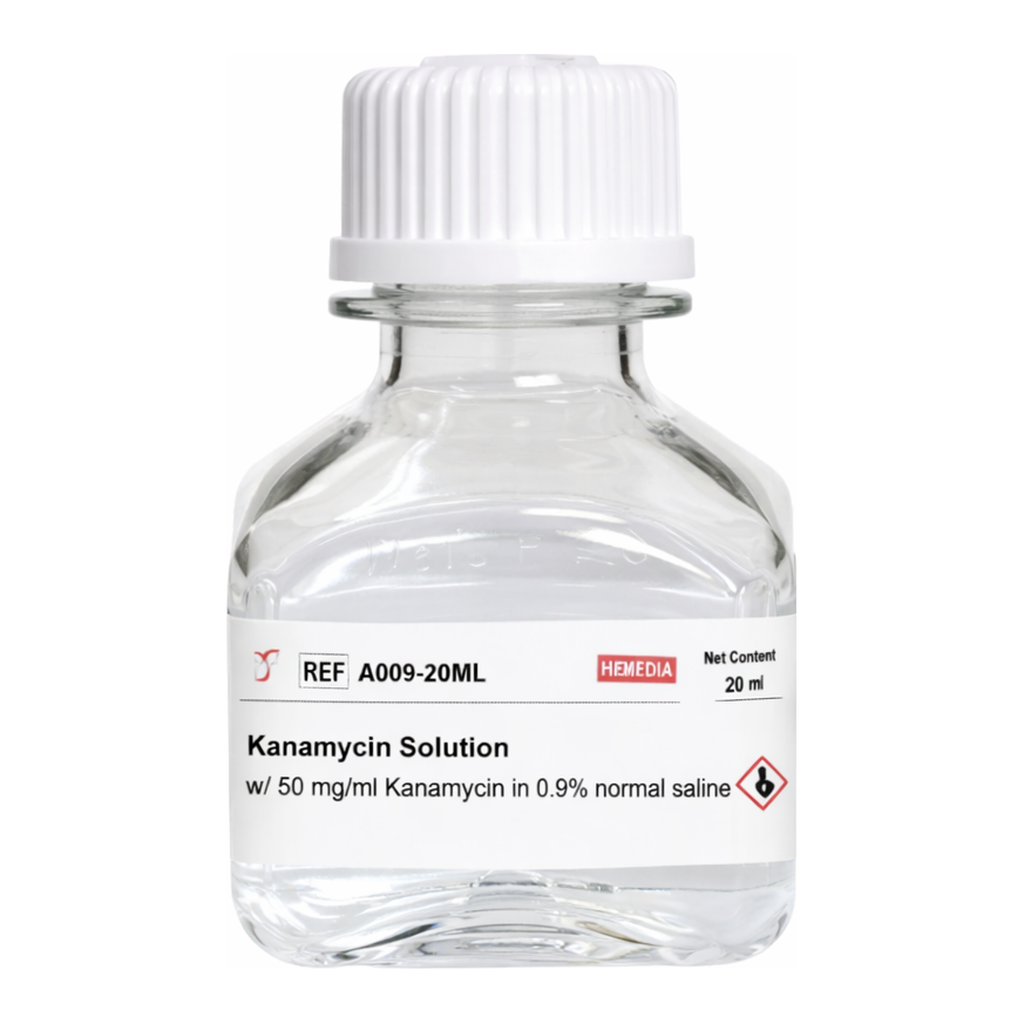 Himedia Kanamycin Solution w/ 50 mg/ml Kanamycin in 0.9% normal saline