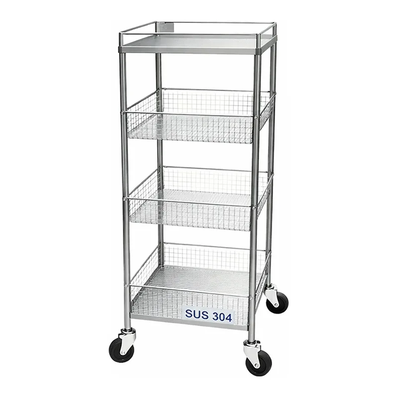 AS ONE Drying Cart(Stainless Basket), 스테인리스 건조카트